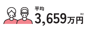 平均3,659万円